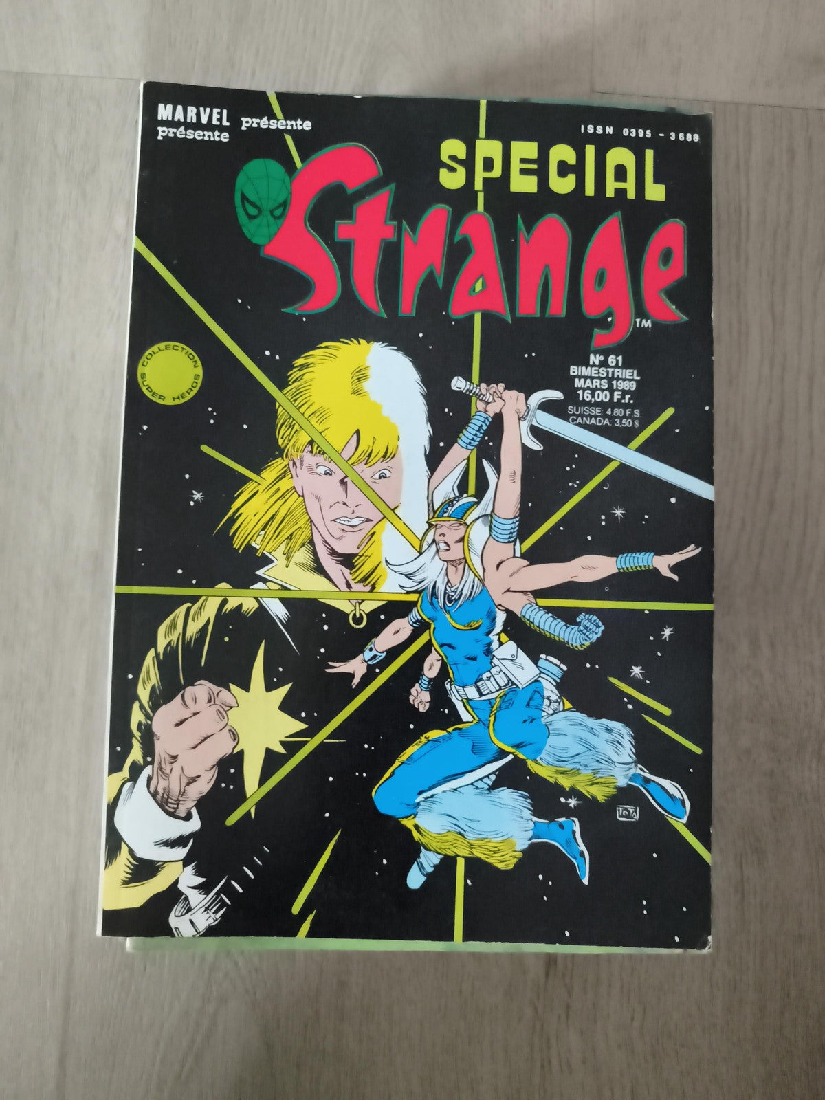 Comic Spécial Strange n°61 Marvel 1989 ancien BD super-héros VF vintage