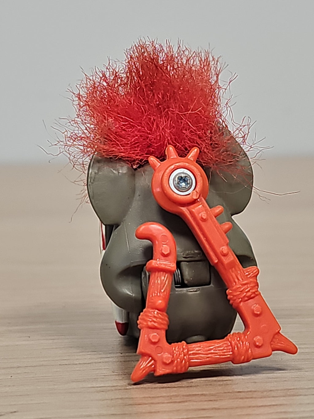 Figurine vintage Crusher Dead Heads Skull Mighty Ma ancien jouet collection rétr