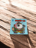 Sticker Bikkuriman Mark Mizohori Japon vintage, autocollant rare anime