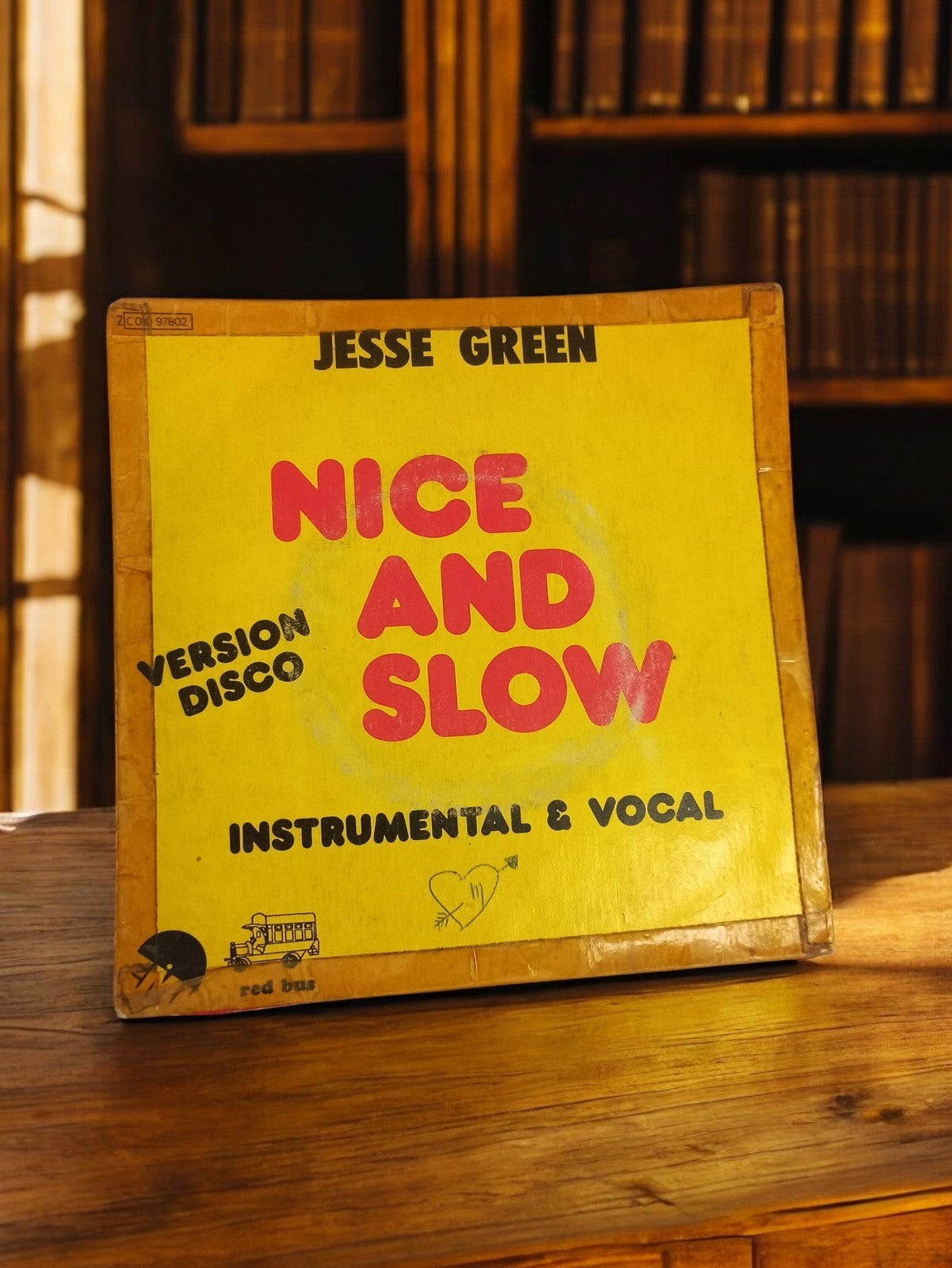 Disque vinyle 45 tours Jesse Green Nice and Slow version disco vintage