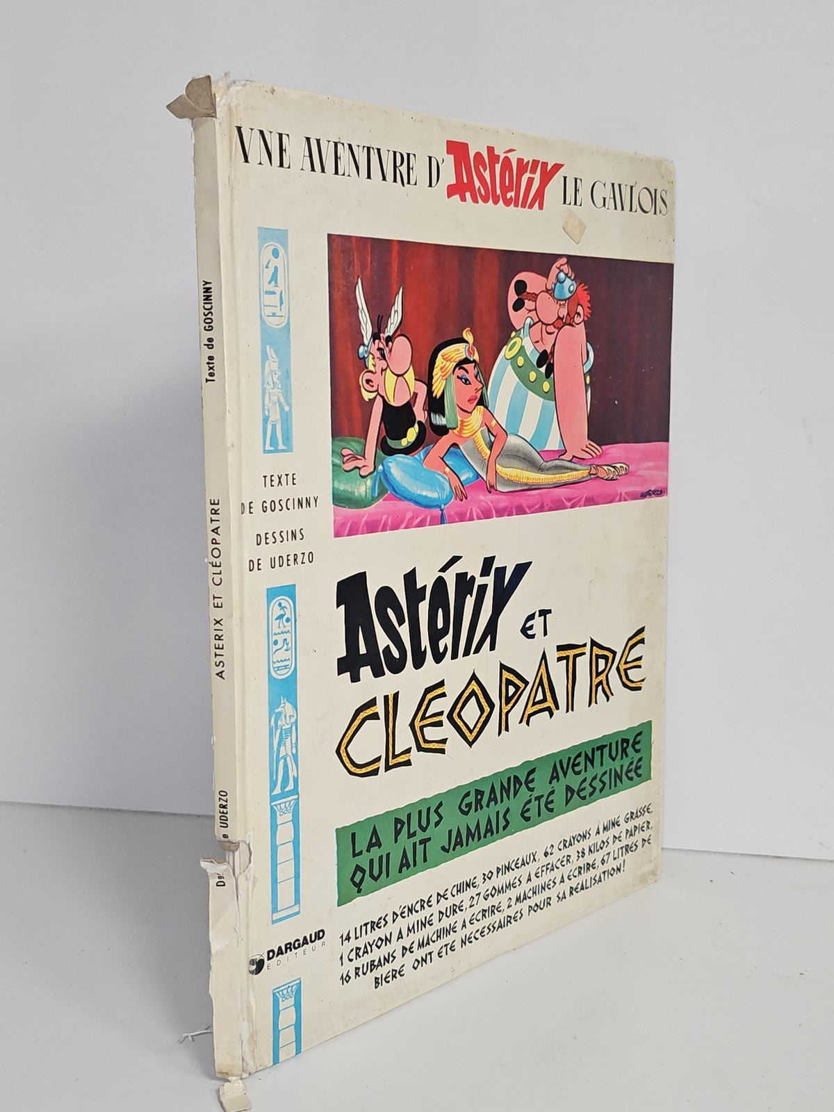 BD Astérix et Cléopâtre édition 1965 bande dessinée Goscinny Uderzo occasion