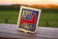 Pin's ASPTT Albi vintage années 80, blason émaillé rétro, badge sport ancien