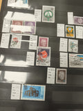 Timbres Turquie République lot x10, motifs Atatürk, thématiques florale, transpo