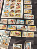 Timbres animaux anciens Guinée Équatoriale lot thématique faune oblitérés philat