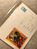 Lettre premier jour Jeux Olympiques Munich 1972, illustration lutteurs, philatél