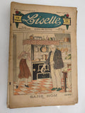 Ancien journal Lisette 1932, Journal des fillettes, couverture illustrée vintage