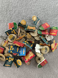 Lot de pin's Flodor publicitaires Sun Chips pommes paille badge métal (Ref 15)
