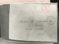 Lettre ancienne affranchie timbre oblitéré France Nice philatélie XIXe