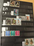 Timbres Espagne divers thématiques fleurs portraits 1950s-1970s oblitérés philat