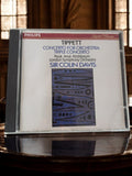 CD Philips Tippett Concerto for Orchestra Sir Colin Davis Classique