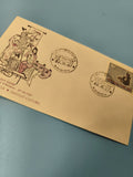 Ancienne enveloppe FDC Vietnam 1967, timbre 1er jour Saigon, illustration cultur