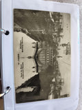 Carte postale CPA Paris Gare du Nord Boulevard Denain Northern Railway Station