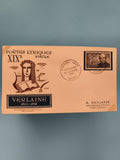 Lettre Premier Jour Verlaine 1951 Metz Poètes XIXe siècle philatélie FDC