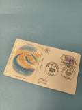 Ancienne enveloppe philatélie FDC Martigues 1984 illustrée premier jour