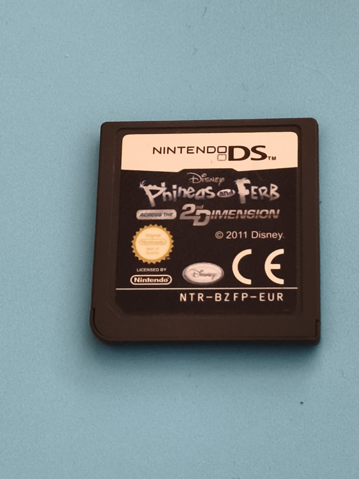 Jeu Nintendo DS Phineas and Ferb 2nd Dimension Disney cartouche EUR