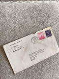 Lettre affranchie USA 1941 Schenectady timbres Army Navy 3c oblitérée France