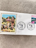 Lettre FDC Année du Tourisme Pédestre 1972 Florac ancien philatélie