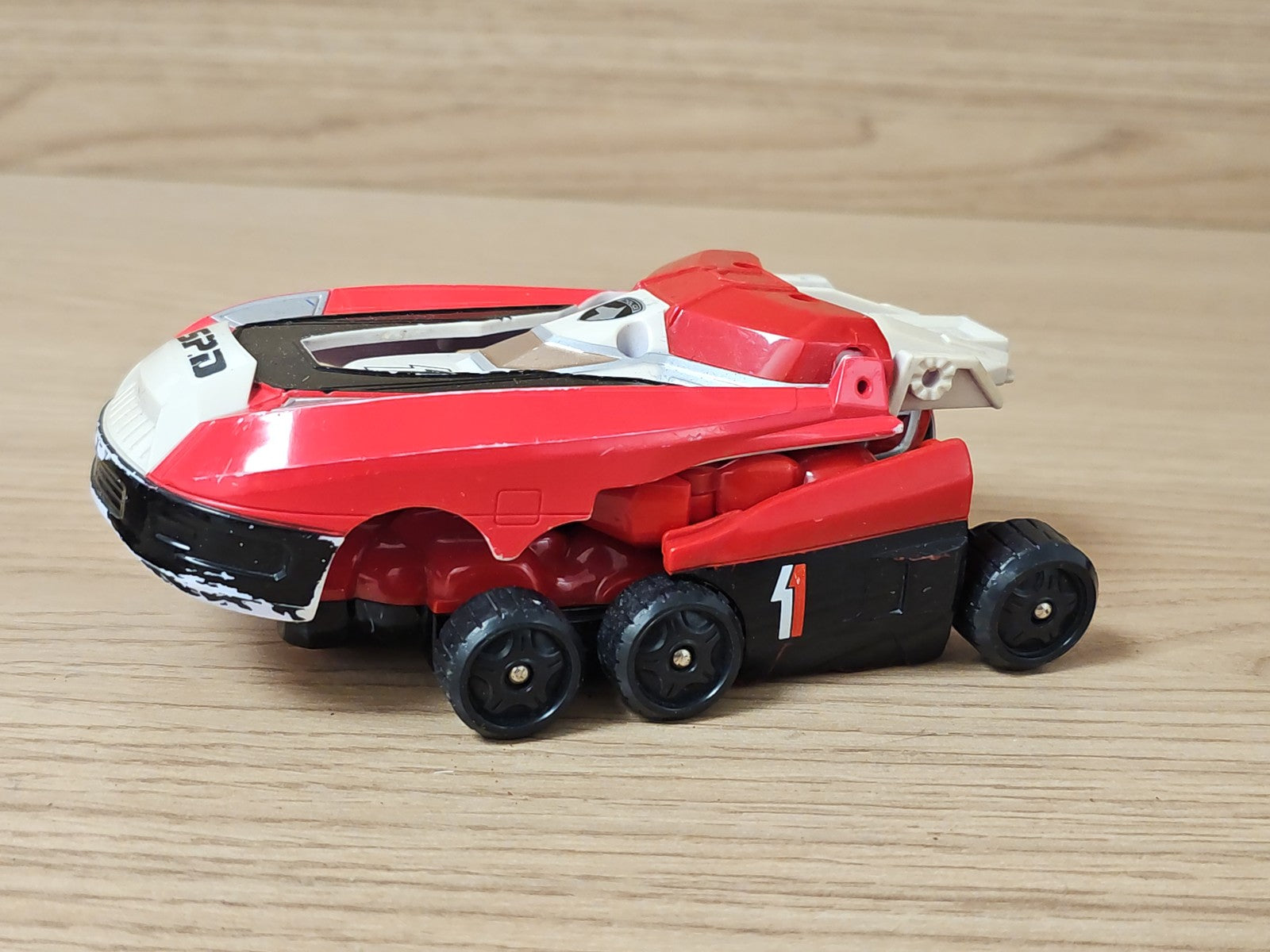 Power Rangers SPD Voiture Delta Rouge Mega Morphin Ranger SPD Police Car Jouet