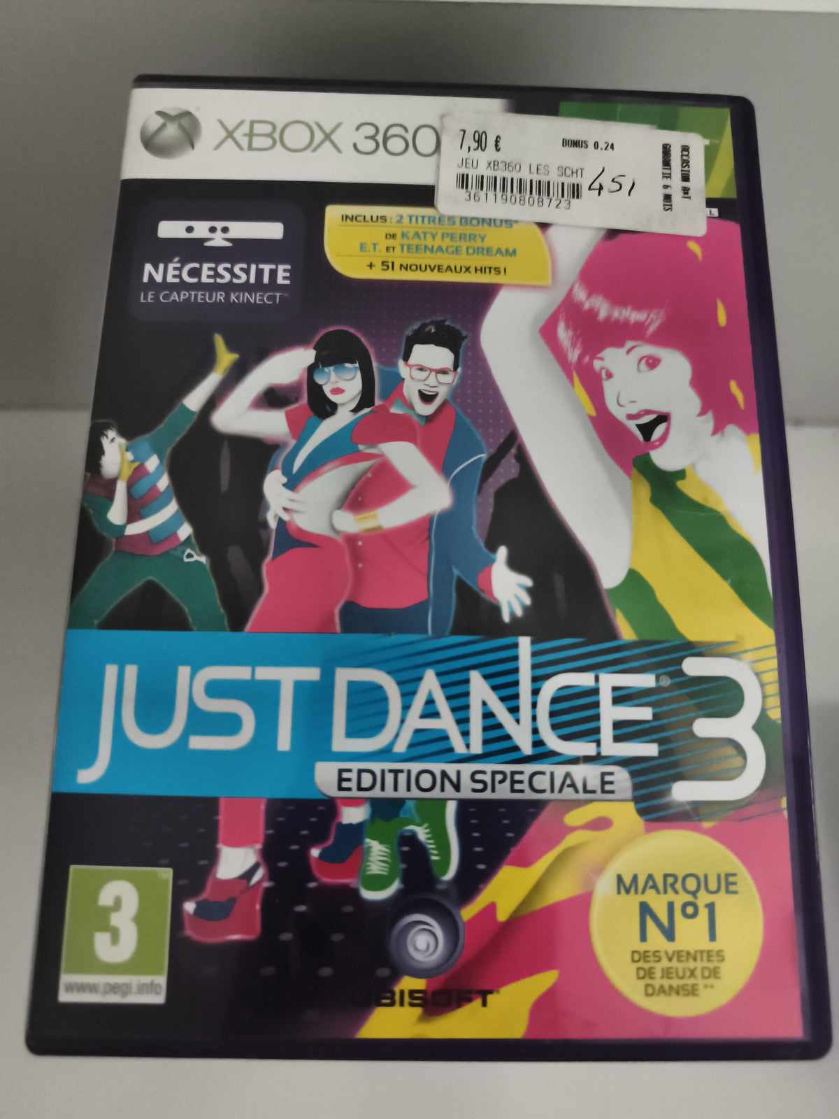 Jeu Xbox 360 Just Dance 3 Edition Spéciale Kinect Ubisoft