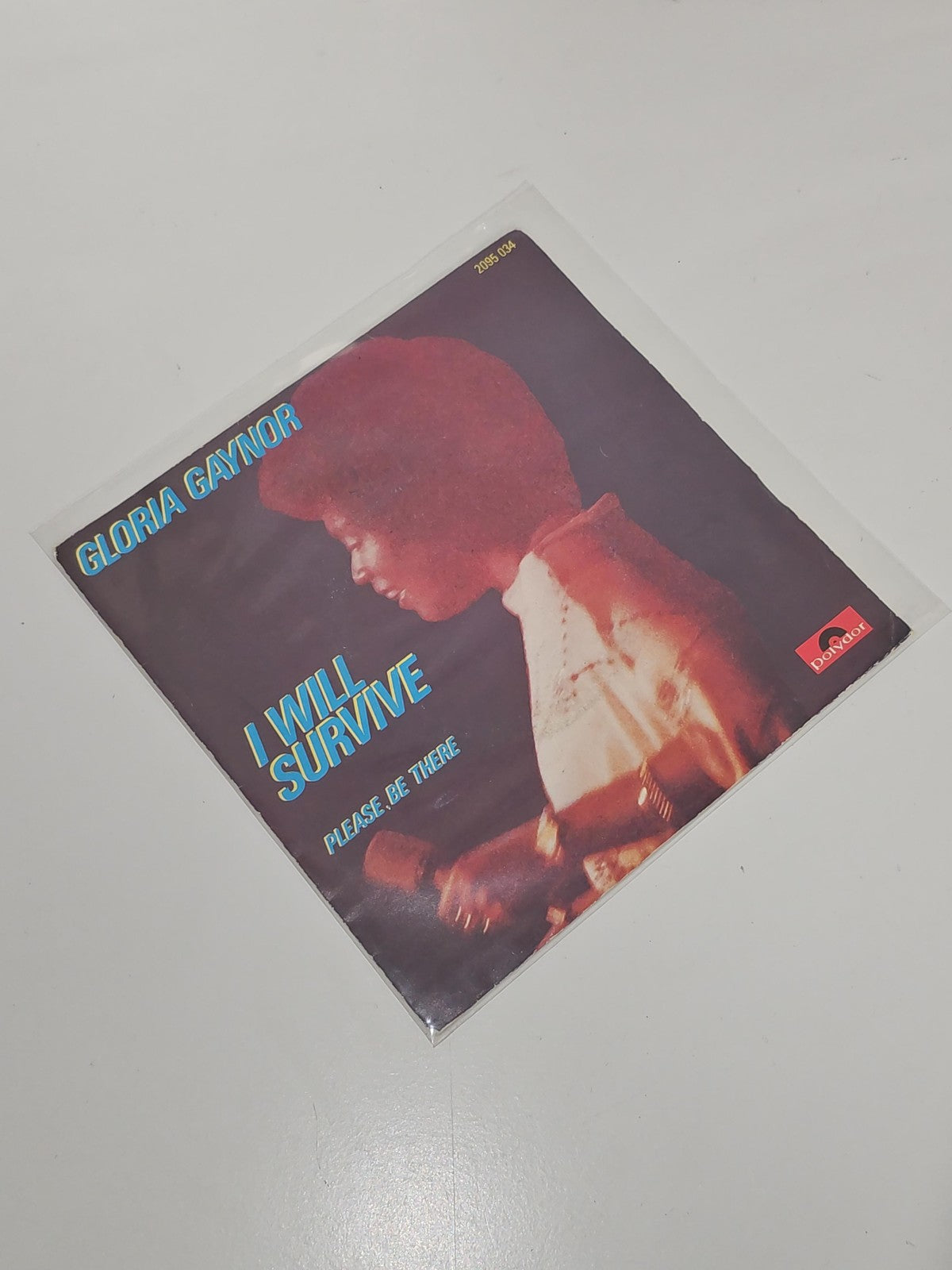 Vinyle 45 tours rétro Gloria Gaynor ancien, disque vintage collection état top