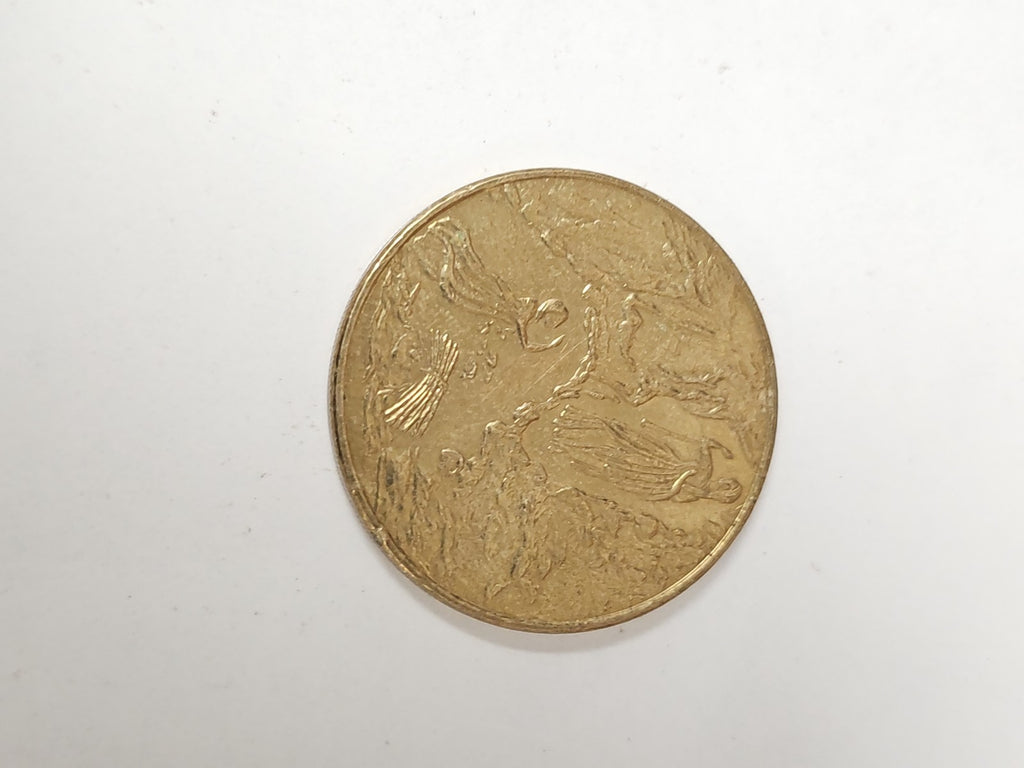 Pièce souvenir Lourdes d'occasion ? Médaillon commémoratif religieux France