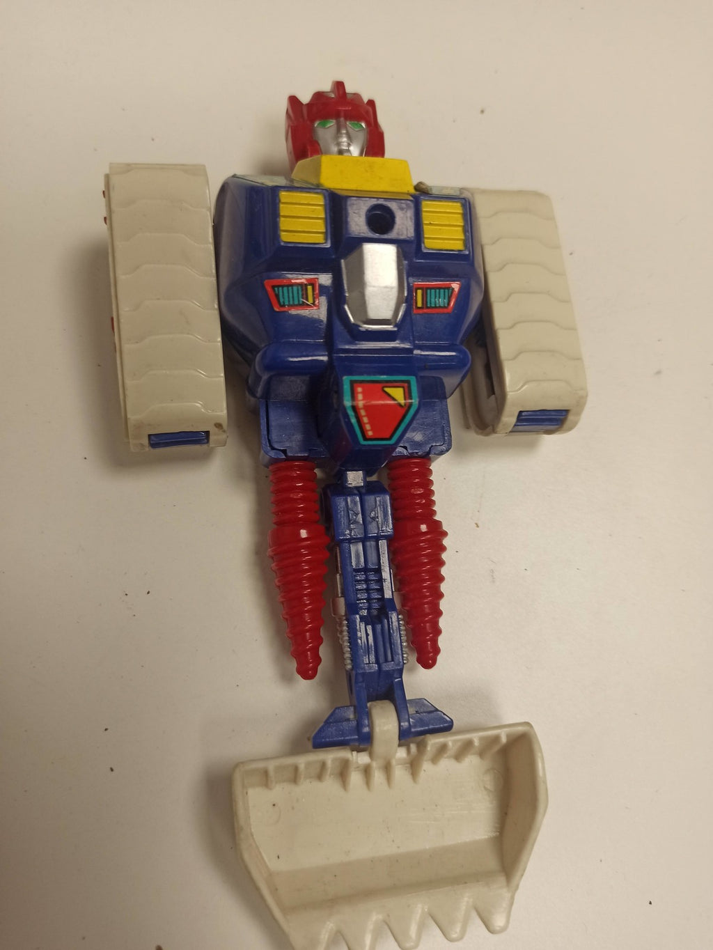 Vintage figurine Power Rangers ancien jouet rétro à restaurer pour pièces collec