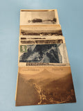 Lot cartes postales anciennes CPA paysages France, villages, montagne, vrac
