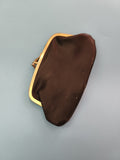 Portefeuille vintage en cuir Ancienne, porte-monnaie rétro pour collectionneur