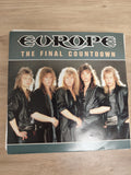 Vinyle 45 tours Europe The Final Countdown pochette groupe état d'occasion