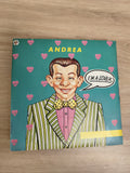 Vinyle 45 tours ANDREA ? I?m a Lover, pochette illustrée c?urs (Ref 2)