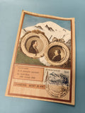 Ancienne enveloppe FDC Mont-Blanc 1986 Chamonix timbre premier jour bicentenaire