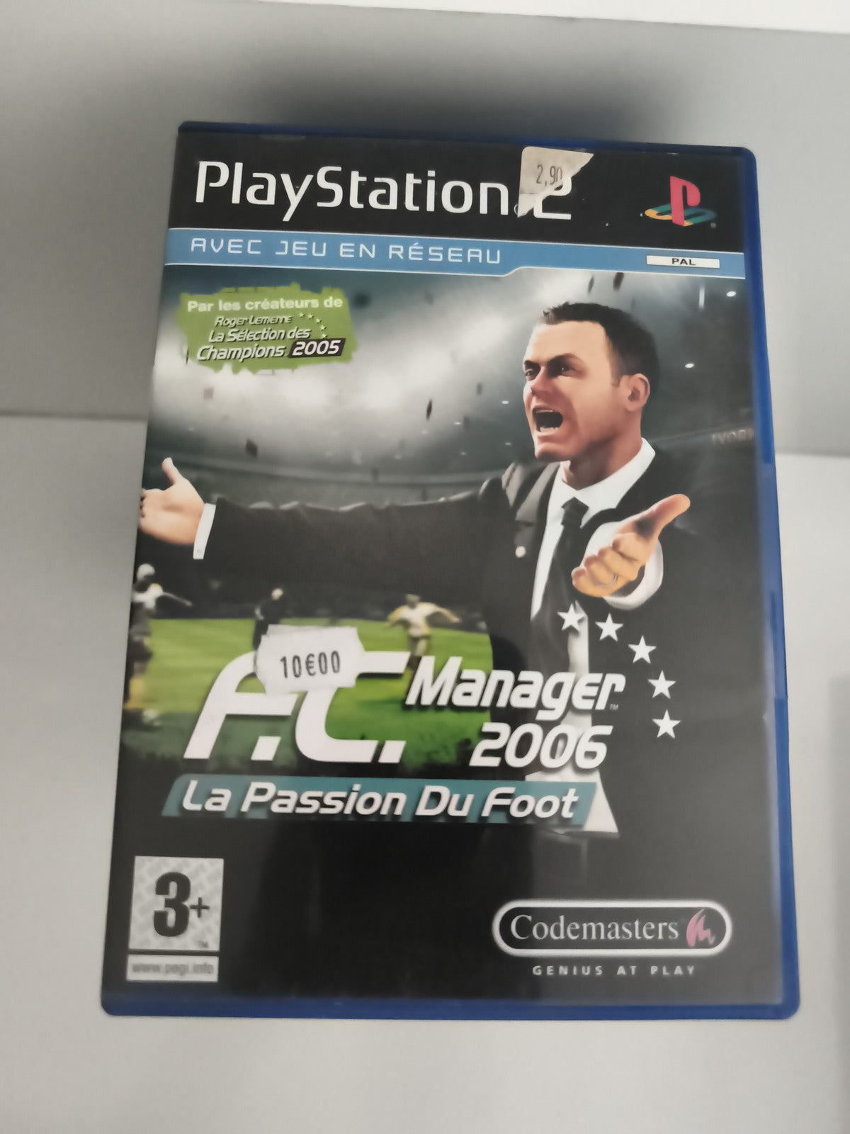 Jeu PlayStation 2 A.C. Manager 2006 Codemasters football PAL