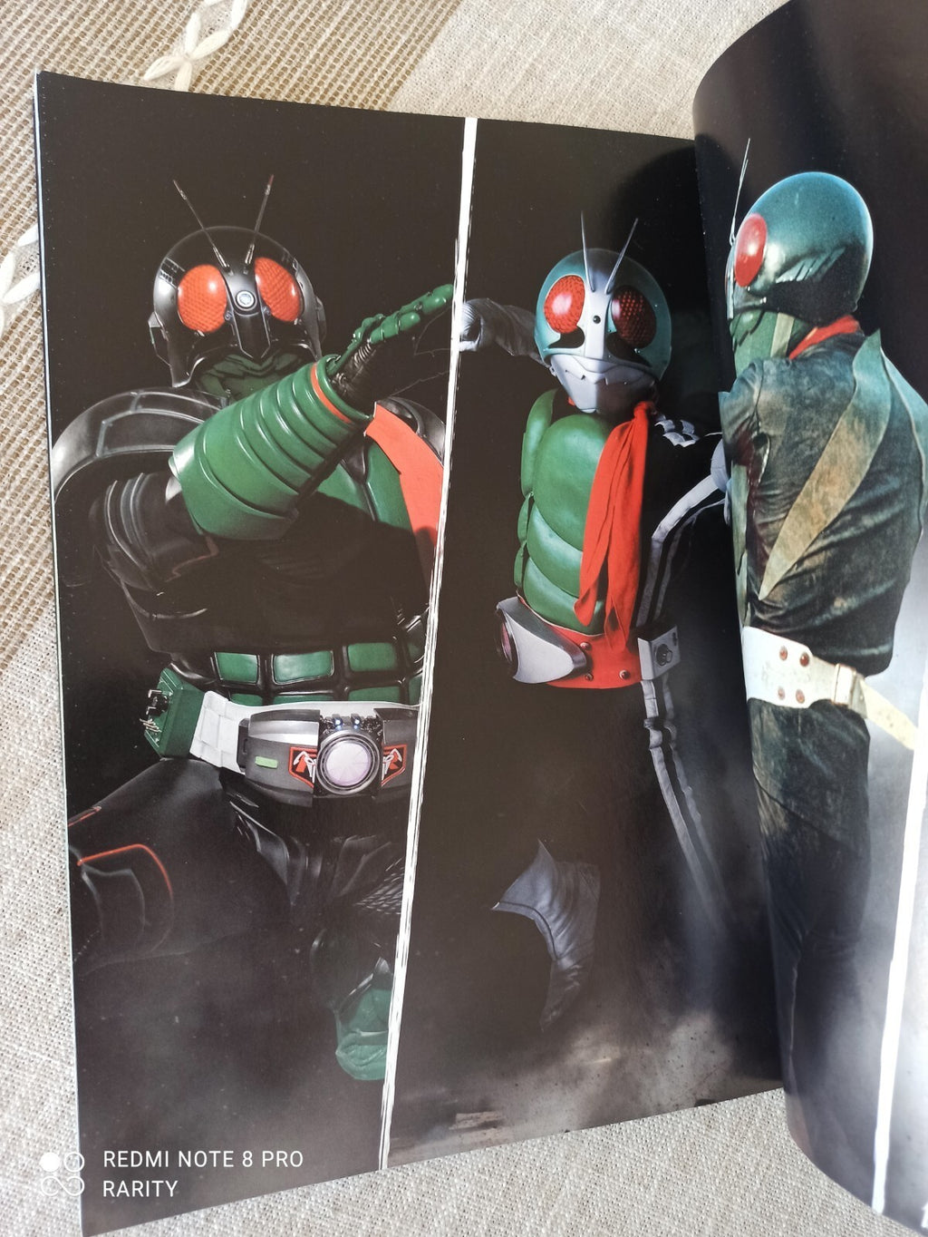 Artbook Kamen Rider Japonais Vintage – Livre rétro moto héros tokusatsu