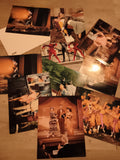 Lot 8 photos couleurs anciennes cinéma théâtre vintage scènes spectacle