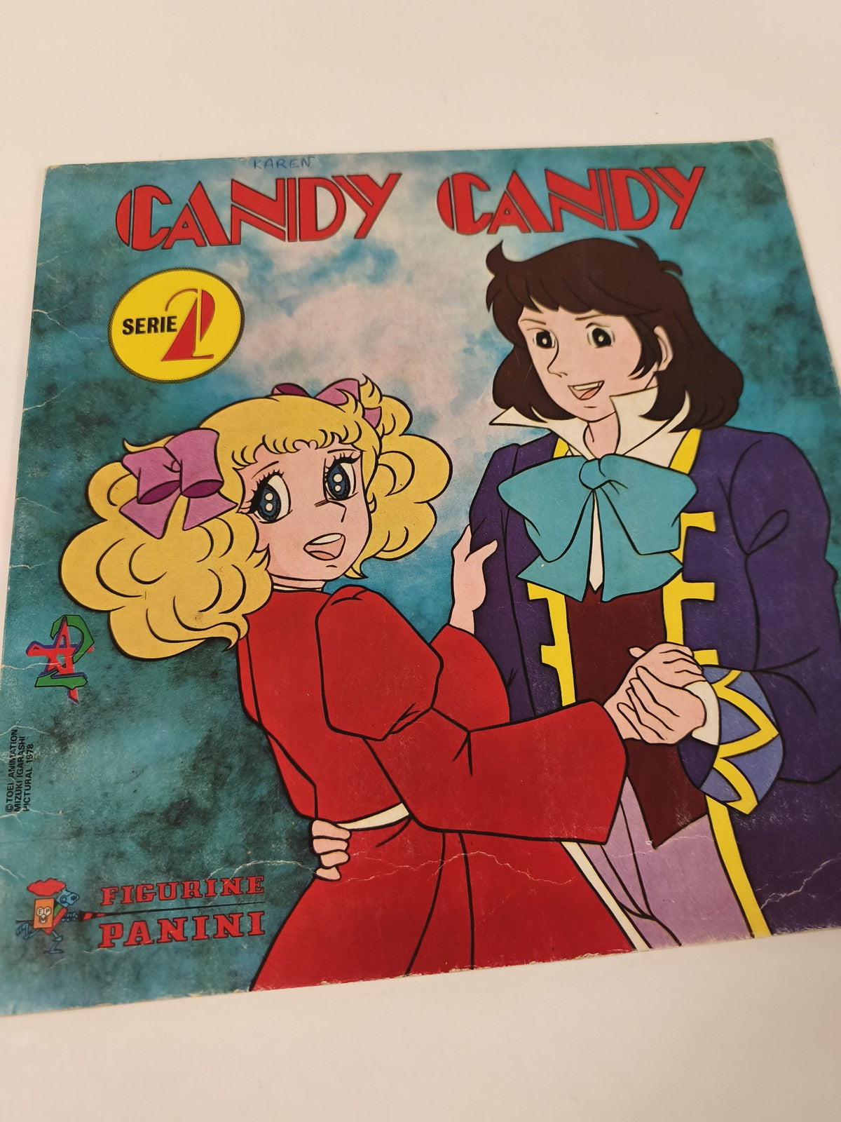 Vintage album Panini Candy Candy Série 2 incomplet, couverture illustrée, occasi