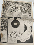 Ancien journal broderie Le Journal des Brodeuses 1952 Lyon vintage motif