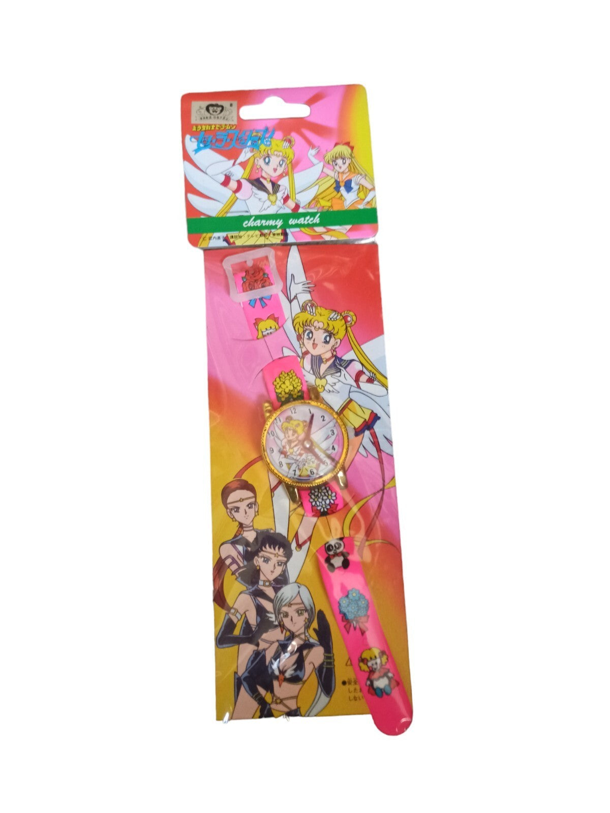 Montre Sailor Moon vintage neuve blister, montre enfant, anime manga, Charmy