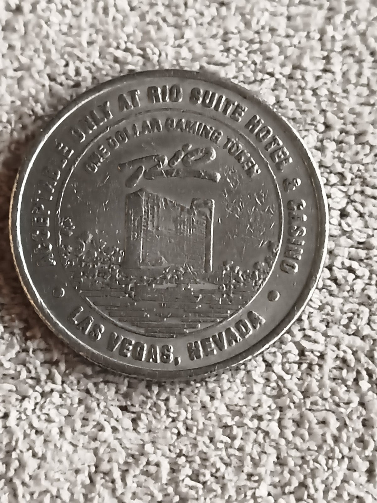 Jeton casino Rio Suite 1 dollar Las Vegas Nevada ancien token