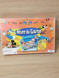 Jeu de société rétro Mickey L'heure du goûter ancien Disney en l'état