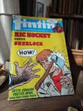 Magazine Tintin vintage Ric Hochet Sherlock ancien édition rétro années 70