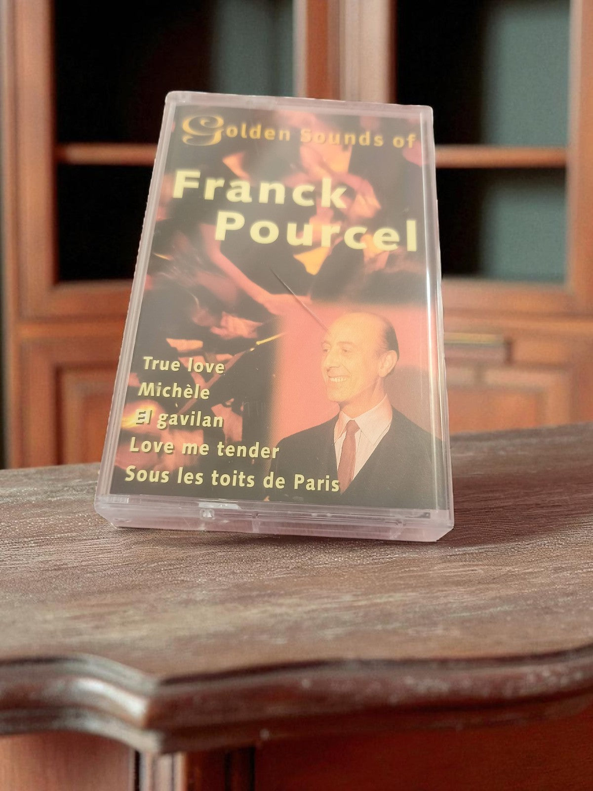 Cassette audio Franck Pourcel Golden Sounds vintage musique rétro K7 ancienne
