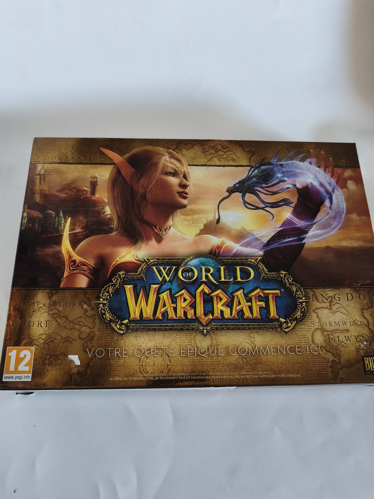 Coffret jeu PC World of Warcraft complet ? Edition originale Blizzard, occasion