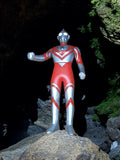 Figurine Ultraman Bandai Japan vintage rouge argent Série Hero jouet rétro