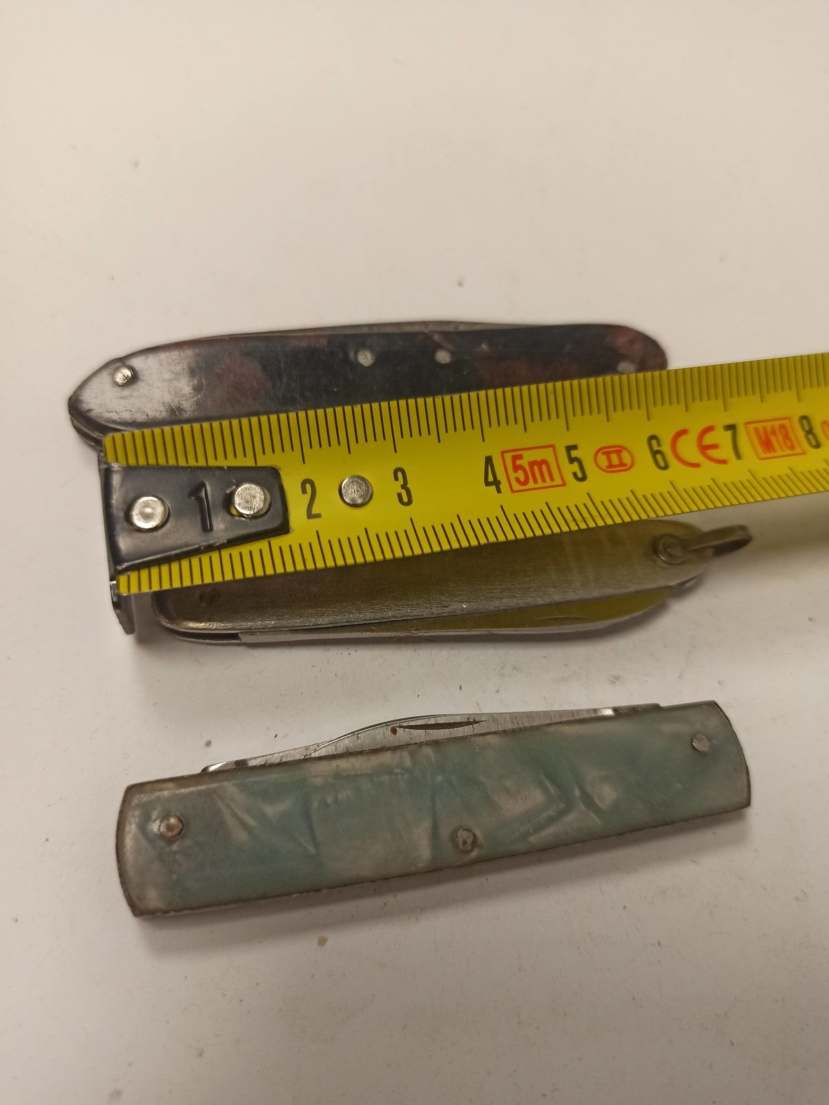 Lot 3 couteaux pliants vintage années 70 ancien style suisse rétro