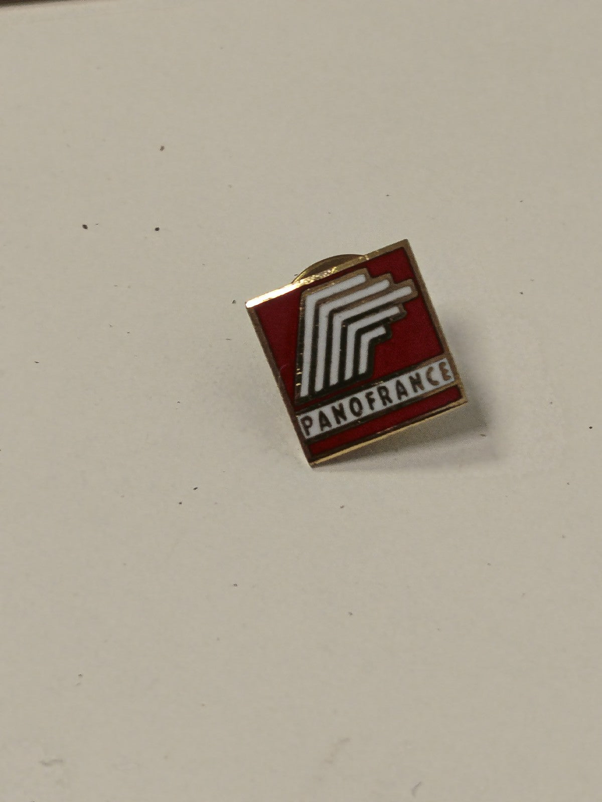 Pin's ancien Panofrance rétro, badge publicitaire vintage collection années 80 9