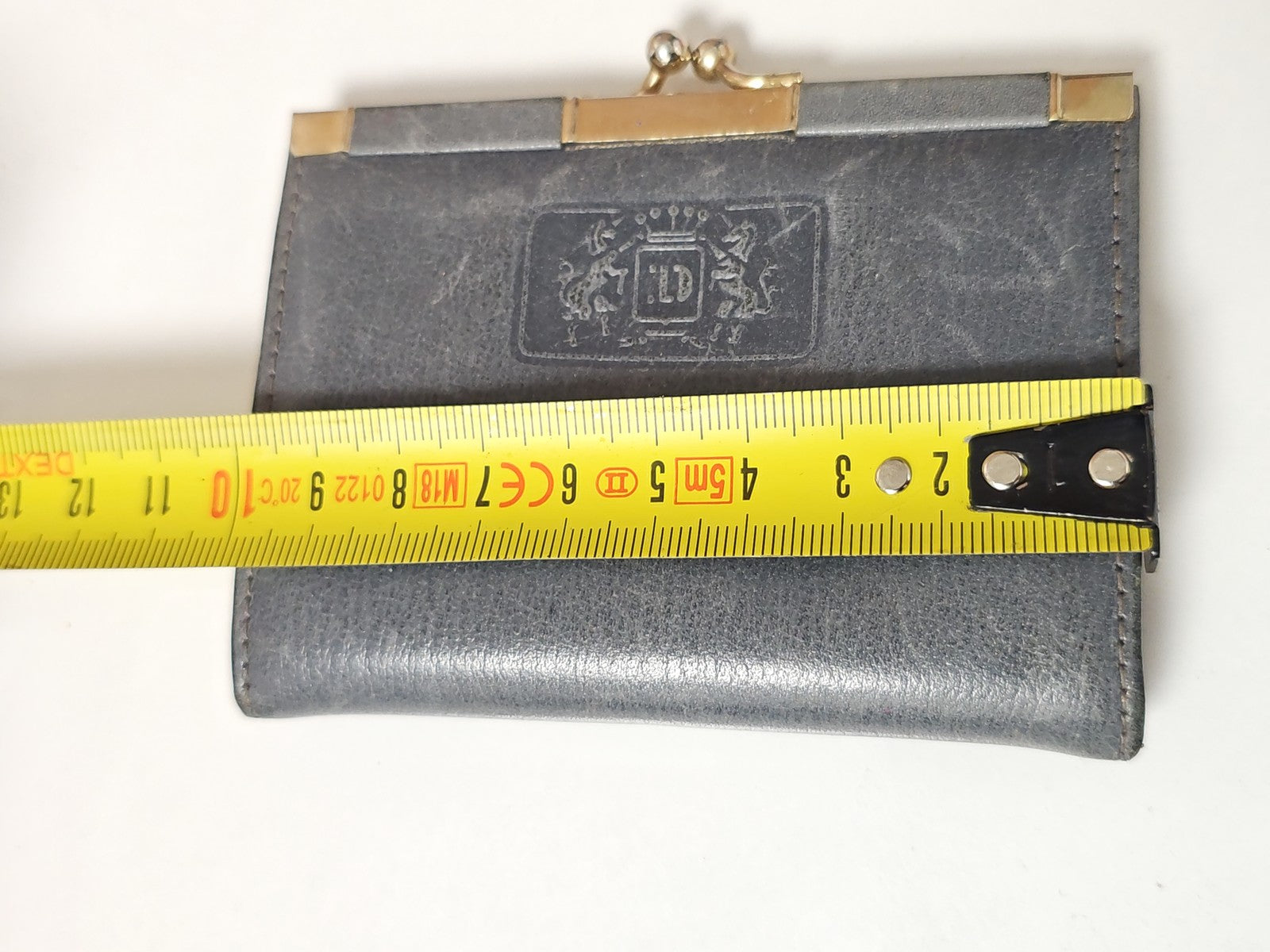 Portefeuille vintage ancien Didier Lamarthe Paris authentique rétro collection