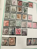 Timbres Espagne anciens oblitérés, motifs historiques, Croix Rouge, lot philatél