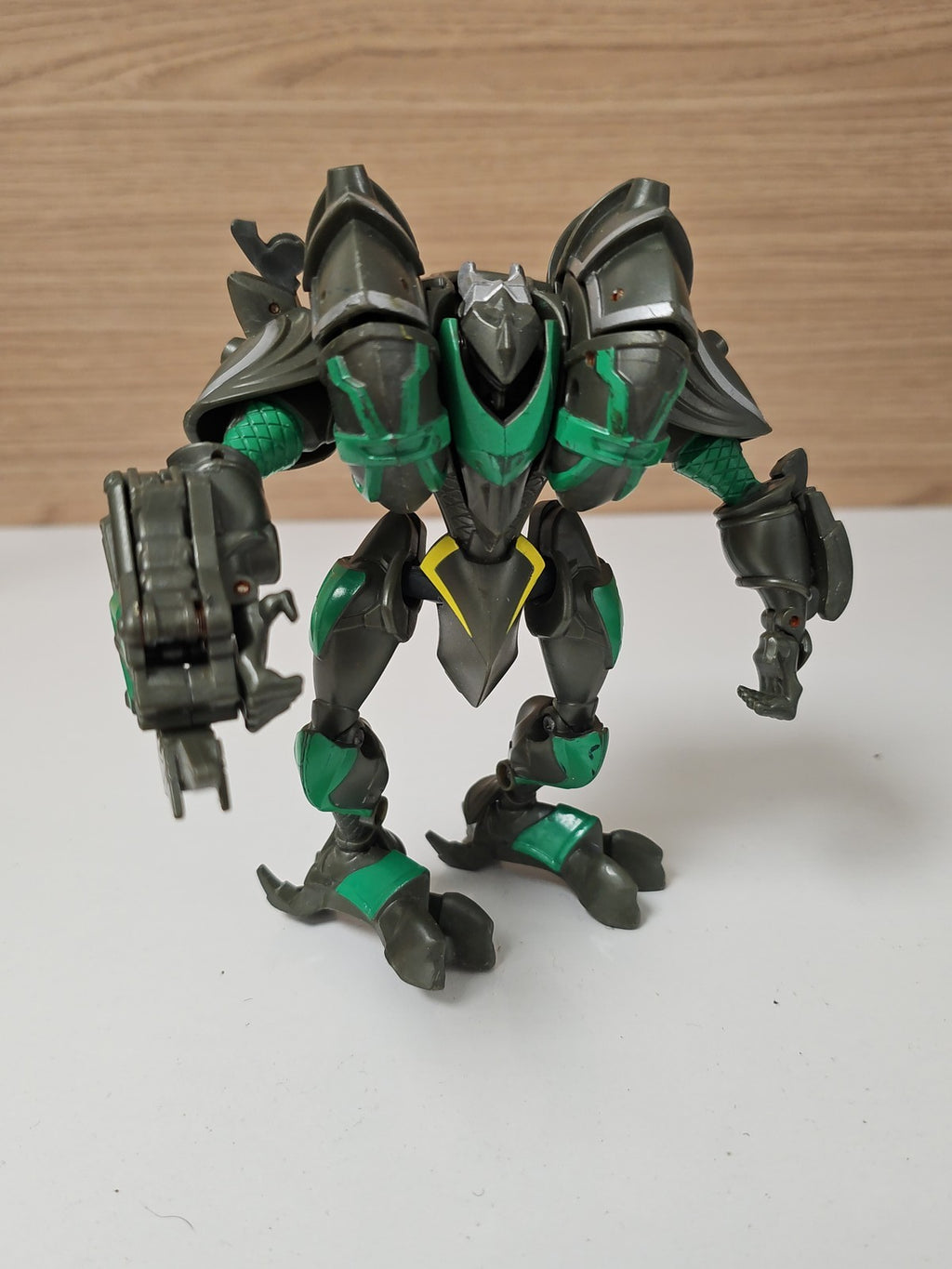 Bakugan Mechtanium Surge Mechtogan Titan Fiber Titan figurine articulée d'occasi