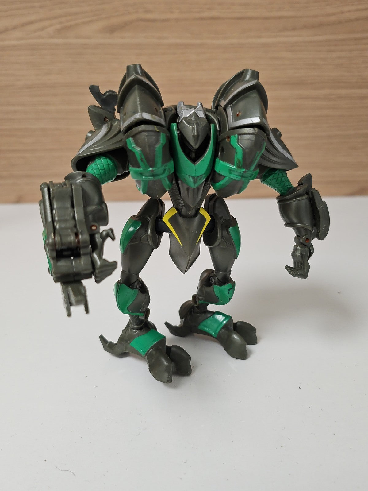 Bakugan Mechtanium Surge Mechtogan Titan Fiber Titan figurine articulée d'occasi
