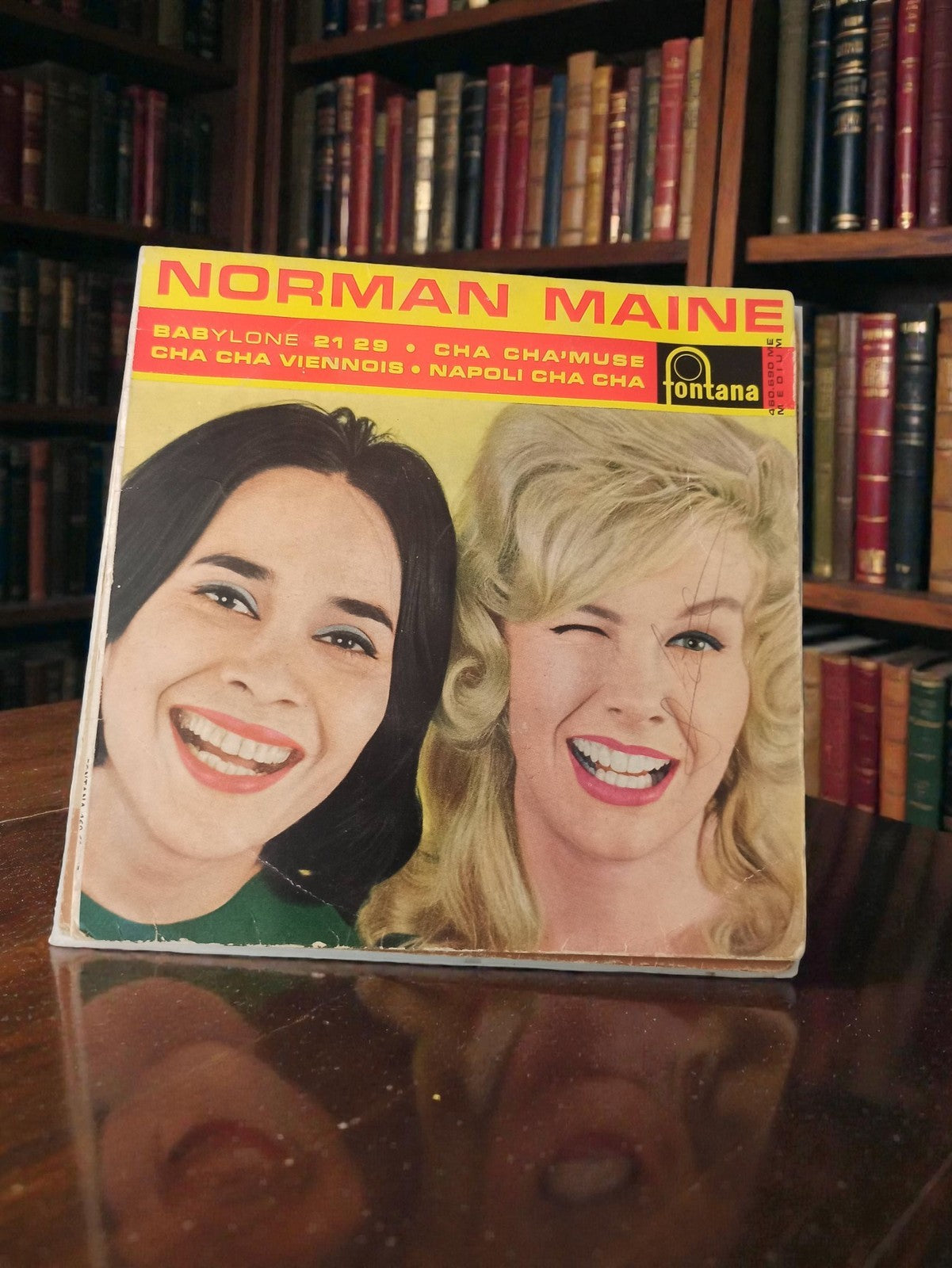 Vinyle 45 tours Norman Maine Fontana rétro ancien disque cha cha vintage